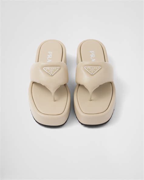 prada thong price|prada thong wedge sandals.